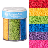 Sweets Indeed front packaging showing six-cell jar and colorful benefits