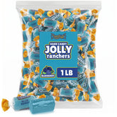 SWEETSIDE CANDY CO. front packaging showing 1 lb bulk bag and blue color benefit