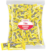 SWEETSIDE CANDY CO. front view of 1 pound resealable bag showing bright yellow packaging and quantity benefit