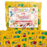 SWEETSIDE CANDY CO. front packaging showing 2 lb bag and bright colors for easy use