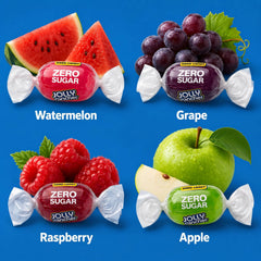 SWEETSIDE CANDY CO. grape candy close-up highlighting vibrant color and sugar-free benefit