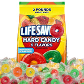 SWEETSIDE CANDY CO. front packaging showing 2 lb bag and colorful wrappers for easy storage