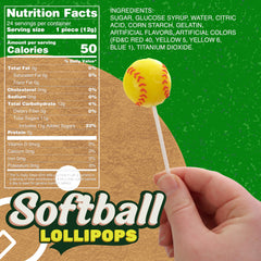 Sweetzo close-up of softball design highlighting sporty detail and theme