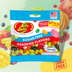 Sweetzo close-up of jelly bean texture highlighting chewy, low-calorie appeal