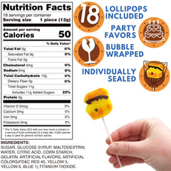 Sweetzo treasure chest lollipop close-up highlighting design and appeal