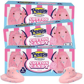 Sweetzo front packaging showing cotton candy Peeps, eye-catching seasonal treat