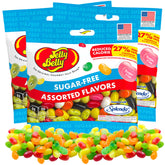 Sweetzo front packaging showing three 2.8 oz bags and product benefits
