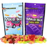Sweetzo Mike and Ike front packaging showing colorful assortment and resealable feature for freshness