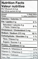 Swiss Chalet packet next to a measuring cup showing yield and convenient size