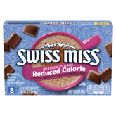 Swiss Miss front packaging showing 12 boxes and clear product branding and convenience