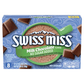 Swiss Miss front packaging showing boxes and brand for easy identification and storage