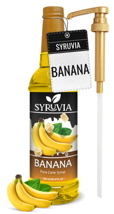 SYRUVIA front bottle shot showing label and size, highlights convenience