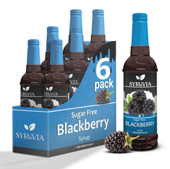 SYRUVIA front packaging shows bottle and label, easy inventory ID