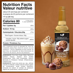SYRUVIA syrup close-up texture highlighting glossy consistency and smooth blend