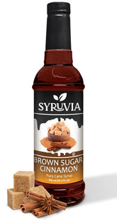 SYRUVIA front packaging bottle showing brand and pour spout for easy use