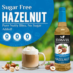 SYRUVIA pump dispensing syrup with clean pour for precise portion control