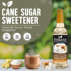 SYRUVIA pump close-up dispensing accurate syrup amounts for mess-free use