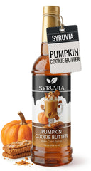 SYRUVIA bottle front view showing label and cozy flavor — quick café-style upgrade