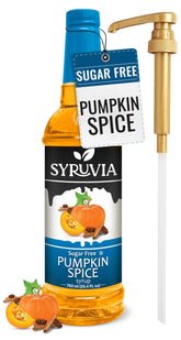 SYRUVIA front packaging showing bottle and label for clear brand identification and trust