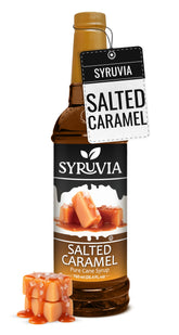 SYRUVIA bottle front view showing label and 25.4 fl oz size benefit