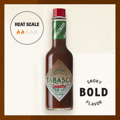 TABASCO packet held in hand showing compact size and on-the-go use
