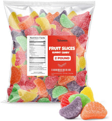 Taboom front packaging showing 2-pound bag and assorted fruit slices, convenient bulk supply