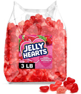 Taboom front packaging showing 3 lb heart-shaped jelly beans for easy party use