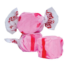 Taffy Town front packaging showing 2.5 lb bag and cherry branding for gifting