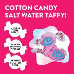 Taffy Town individually wrapped taffy pieces highlighting easy portioning