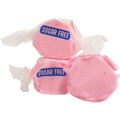 Taffy Town front packaging showcasing sugar free cinnamon and weight benefit