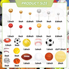Taiyin close-up of PU and resin mini sports balls showing realistic texture and durable finish