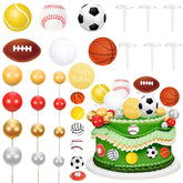 Taiyin front packaging showing full 31-piece sports topper set and easy party styling benefit