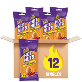 Takis front box showing 12-pack, bold branding and shelf-ready convenience