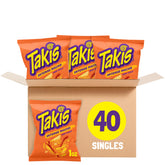 Takis intense nacho front packaging showing 40 count convenience