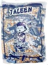 TALEEN front packaging showing 50 single-serve bags and product branding, easy storage