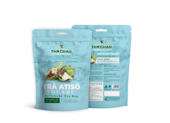 Tam Chau front packaging of 200 g value bag showing 100 teabags and clear labeling for convenience