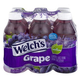 TAOindustry Welch's front packaging showing 12-bottle carton, easy grab-and-go