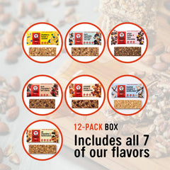 Taos Bakes ingredients flatlay with oats, almonds, raisins, chia seeds