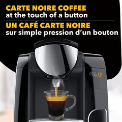 Freshly brewed Tassimo Americano with light crema for balanced flavor