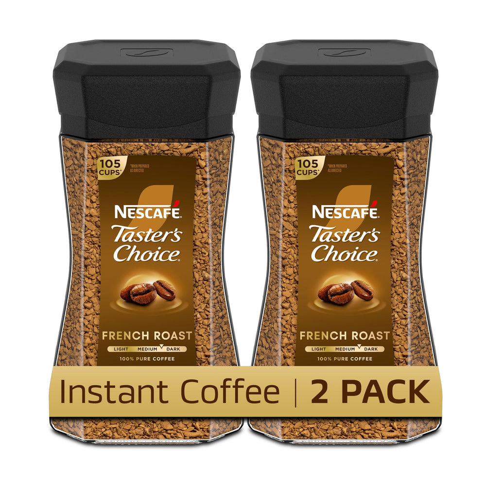 Taster's Choice front packaging showing jar and label for quick identification and confidence
