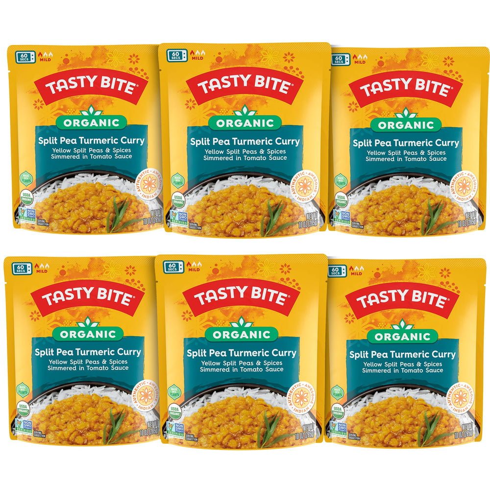 TASTY BITE front packaging showing product branding and serving suggestion benefits