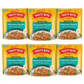 TASTY BITE front packaging shows nutritious vegan meal and quick heating benefit