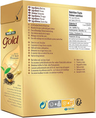 Tata Tea Gold loose leaves close-up revealing long leaves and texture freshness
