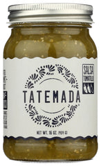 TATEMADA front jar view showing label and 16 oz size, ready for pantry use