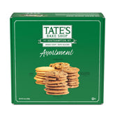 Tate's Bake Shop front packaging shows four-flavor gift box, great for gifting