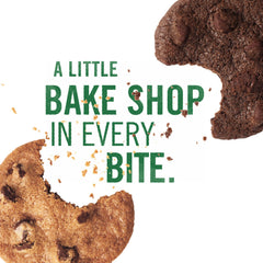 Tate's Gluten Free Double Chocolate Chip close-up highlighting rich chocolate flavor benefit