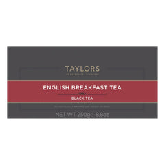 Taylors of Harrogate tea bag close-up highlighting freshness and convenience
