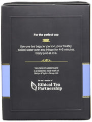 Taylors of Harrogate brewed cup with smoky amber color enhancing enjoyment