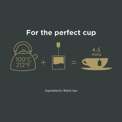 Taylors of Harrogate poured cup in a kitchen setting showing rich color and ready-to-drink appeal