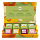 Taylors of Harrogate front packaging showing 48-count sampler and variety